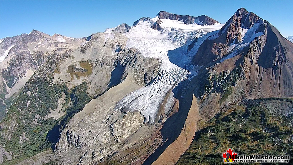 Russet Lake View of Overlord Glacier