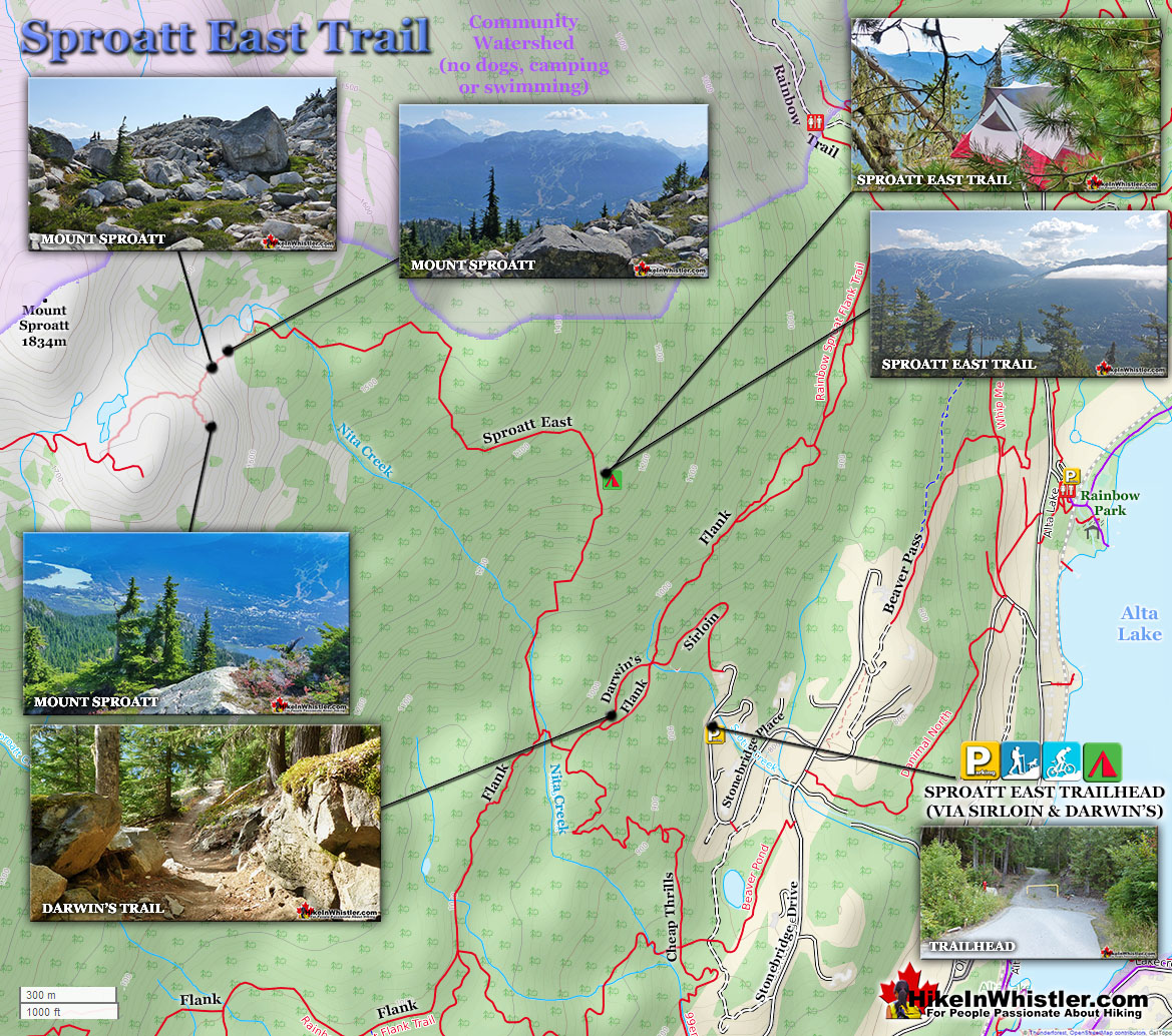 Sproatt East Trail Map v8
