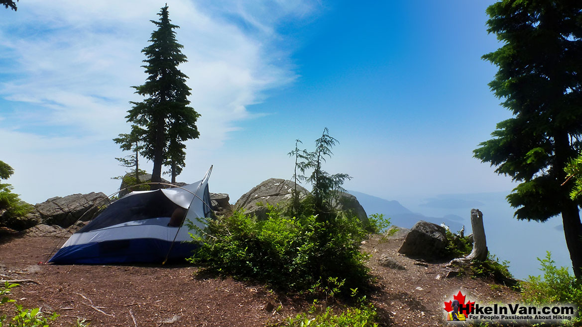 St Mark's Summit Tent View