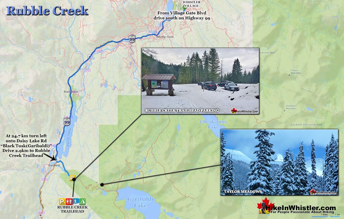 Rubble Creek Winter Directions Map v5