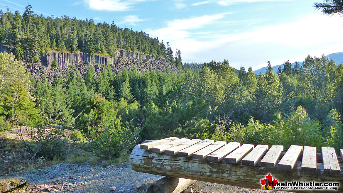 Whistler Train Wreck Columnar Jointing