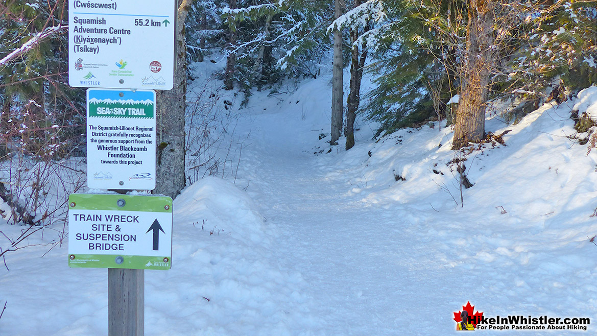 Whistler Train Wreck & Sea to Sky Trail