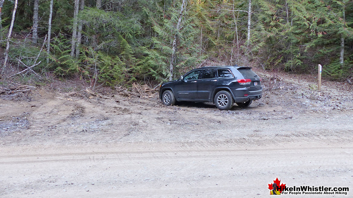 Whistler Train Wreck Trailhead Parking