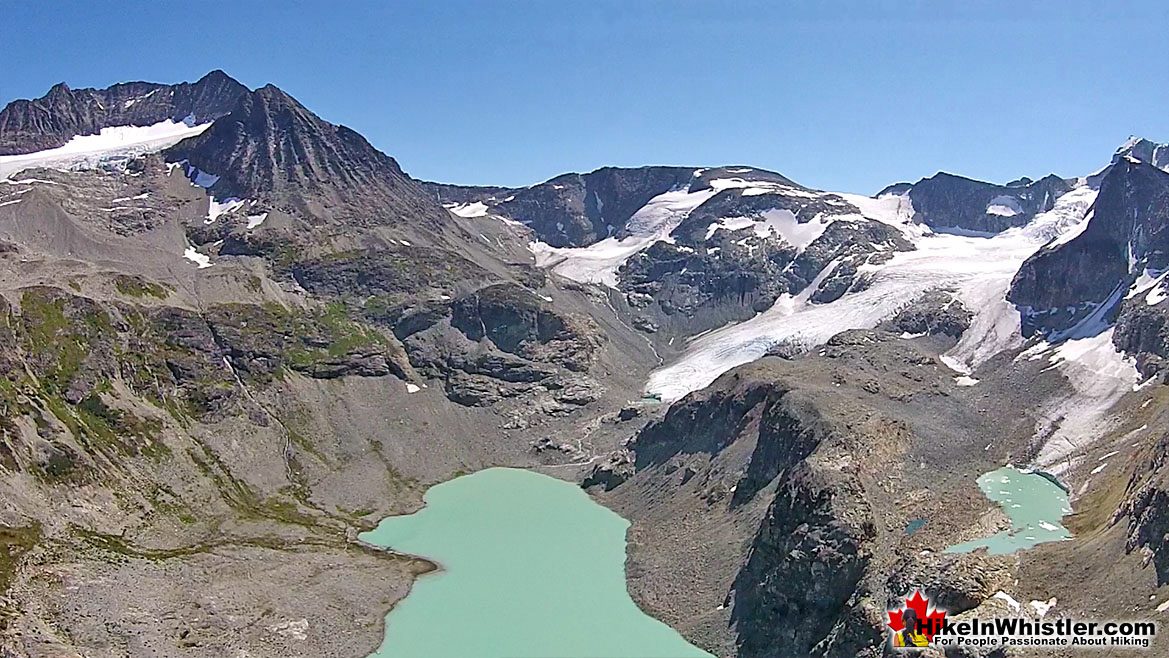 Aerial View of Wedgemount Lake