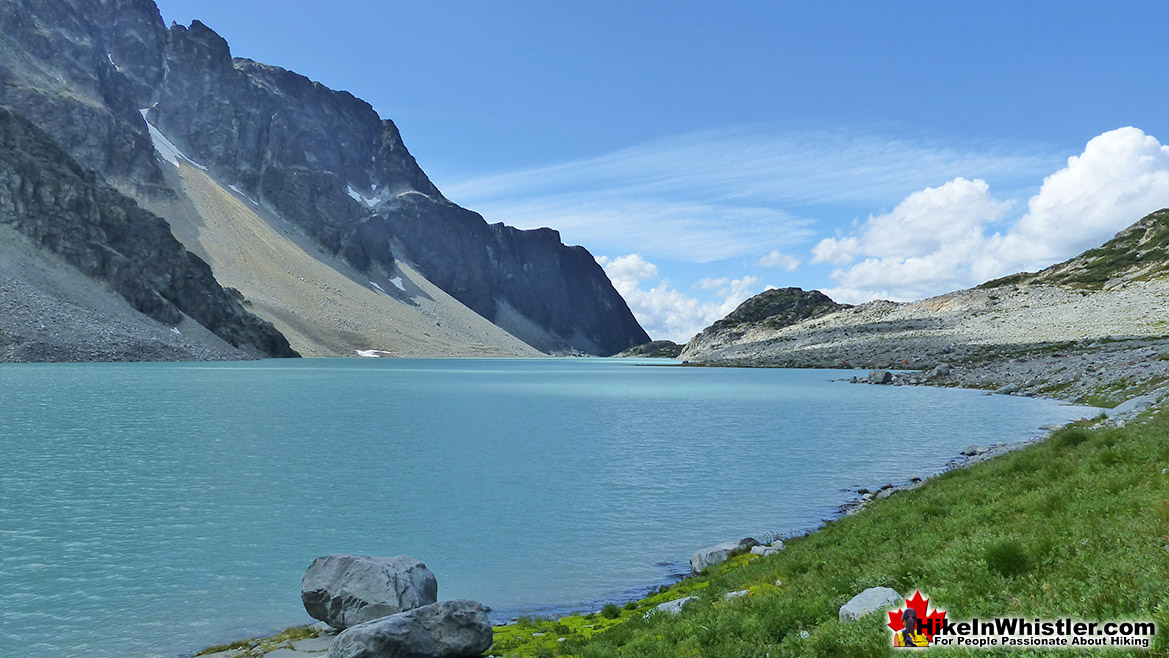 Beautiful Wedgemount Lake in August