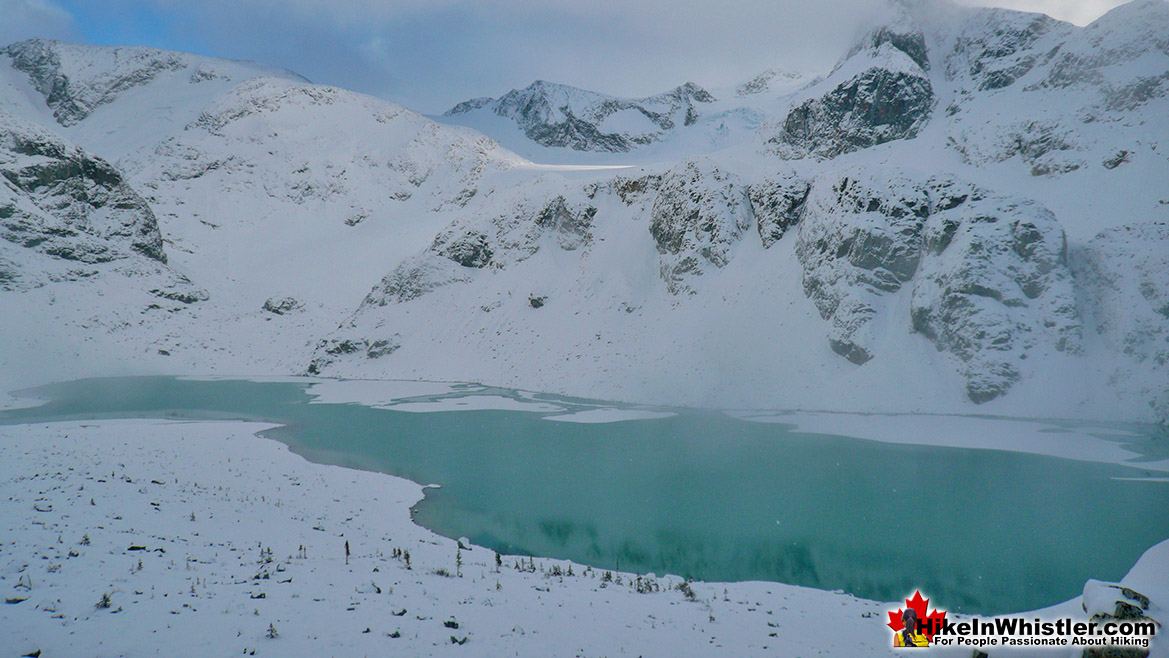 June Wedgemount Lake Snow