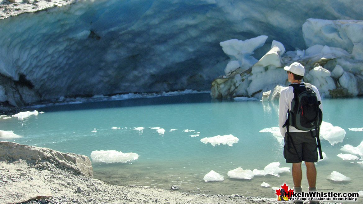 Wedgemount Lake Glacier Window