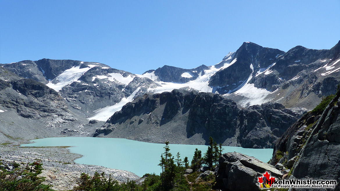 Wedgemount Lake and Wedge Glacier