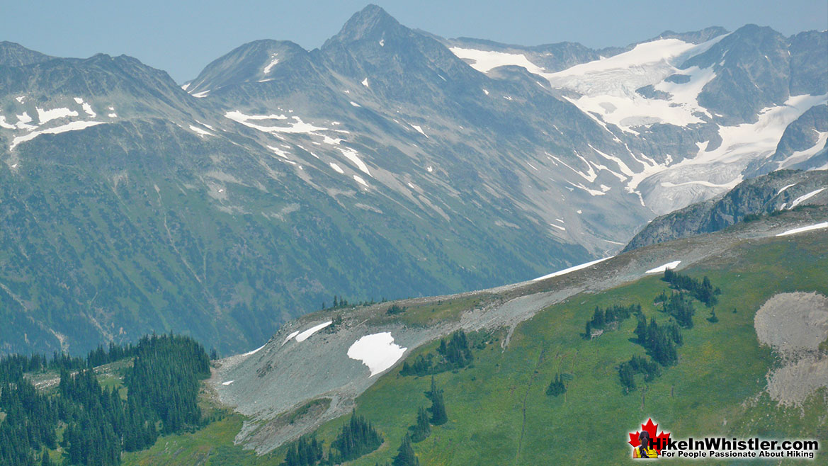 Musical Bumps Trail on Whistler Mountain in the Spearhead Range